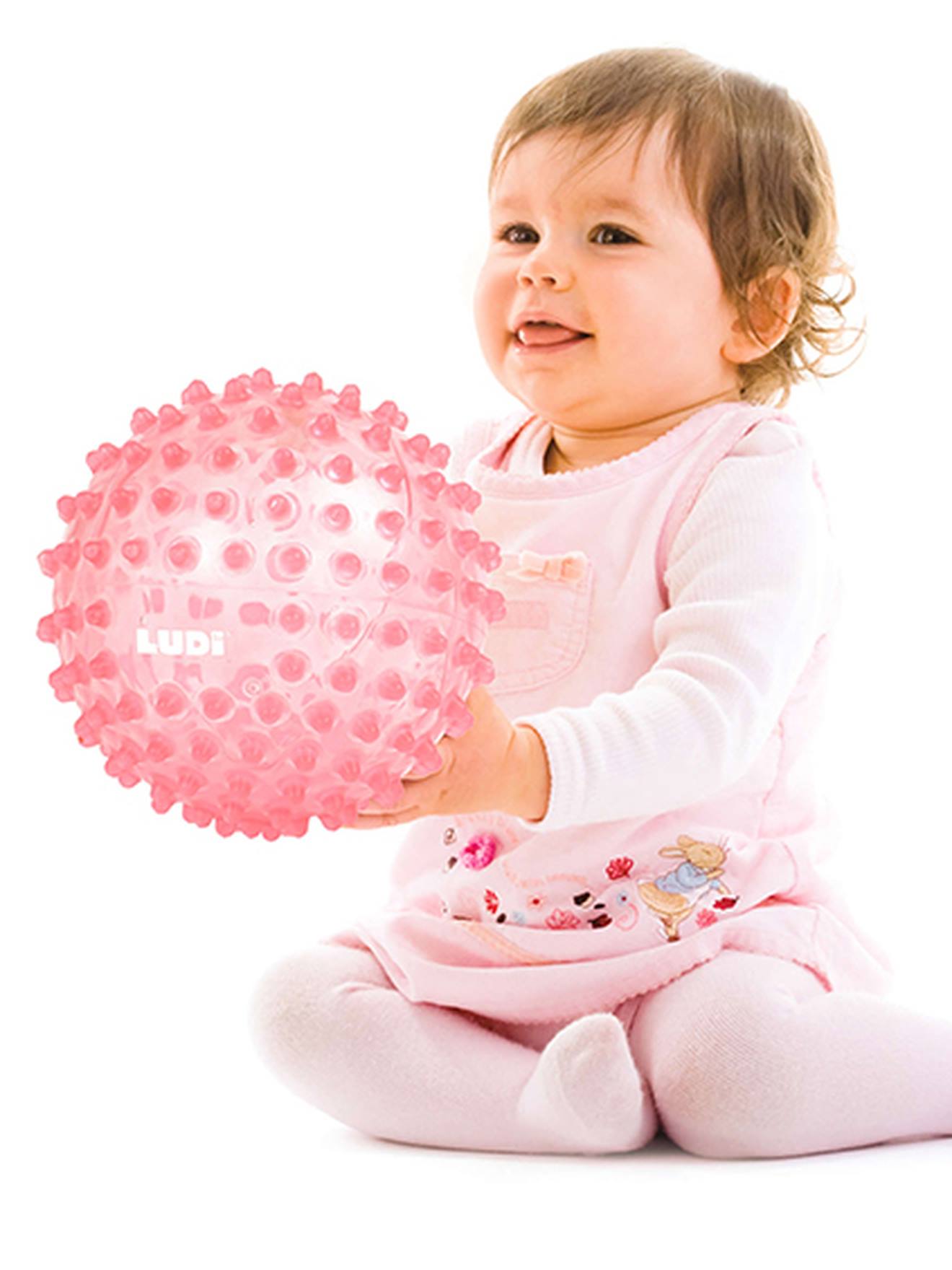 Balle sensorielle - rose