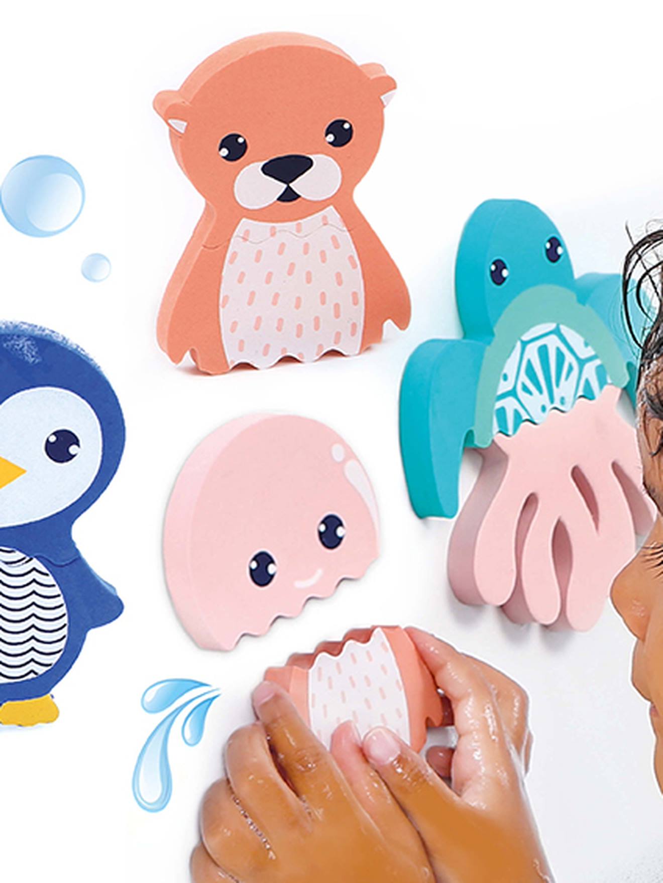 Mix and match bain - bleu