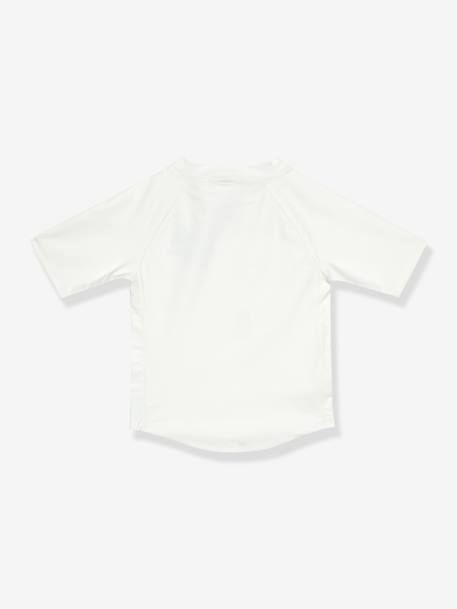 Tee-shirt anti-UV bébé Arc-en-ciel LÄSSIG manches courtes blanc+écru+rose poudré+vert 2 - vertbaudet enfant 
