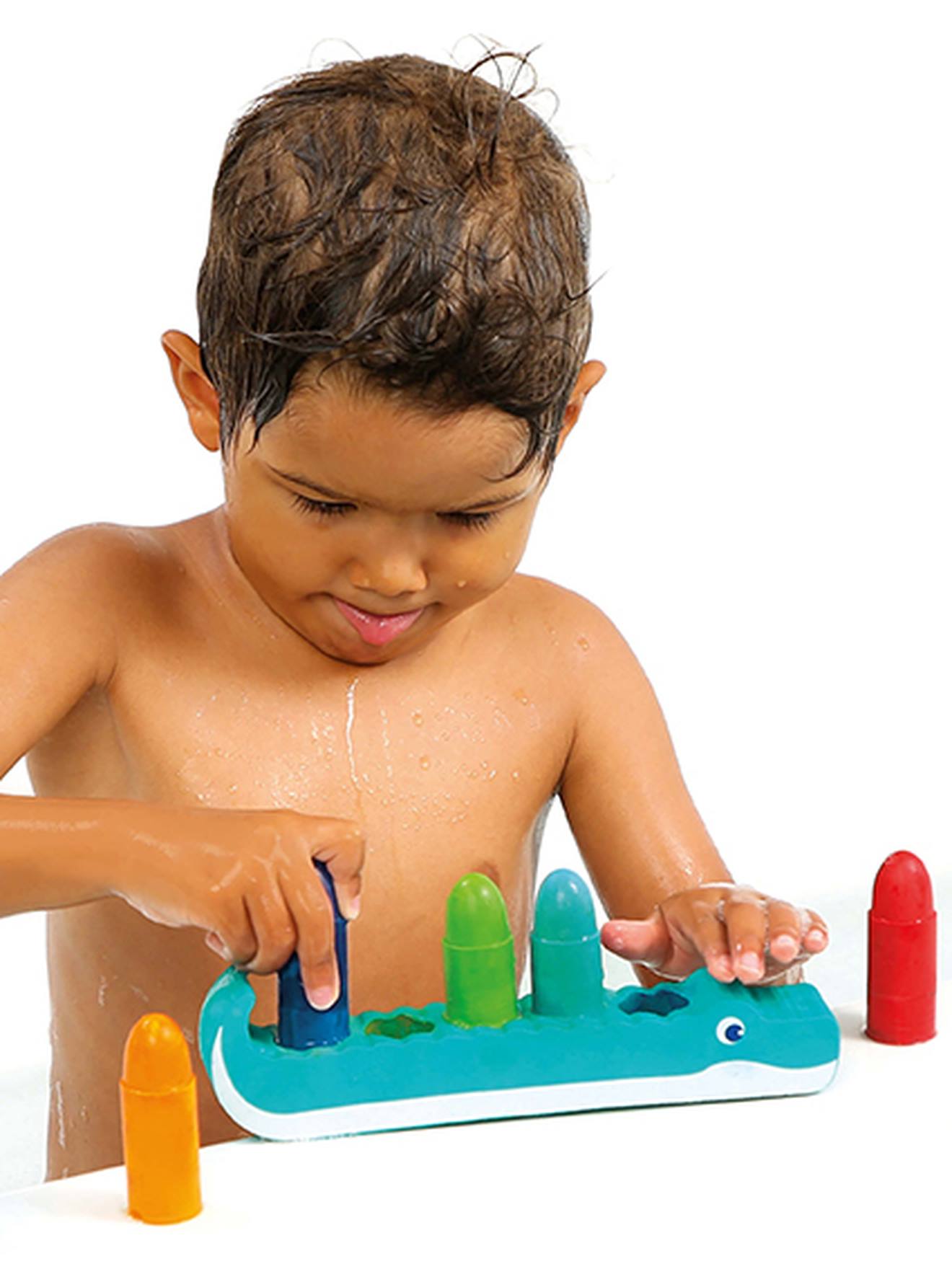 Crayons de bain - bleu (Ludi) - Image 2