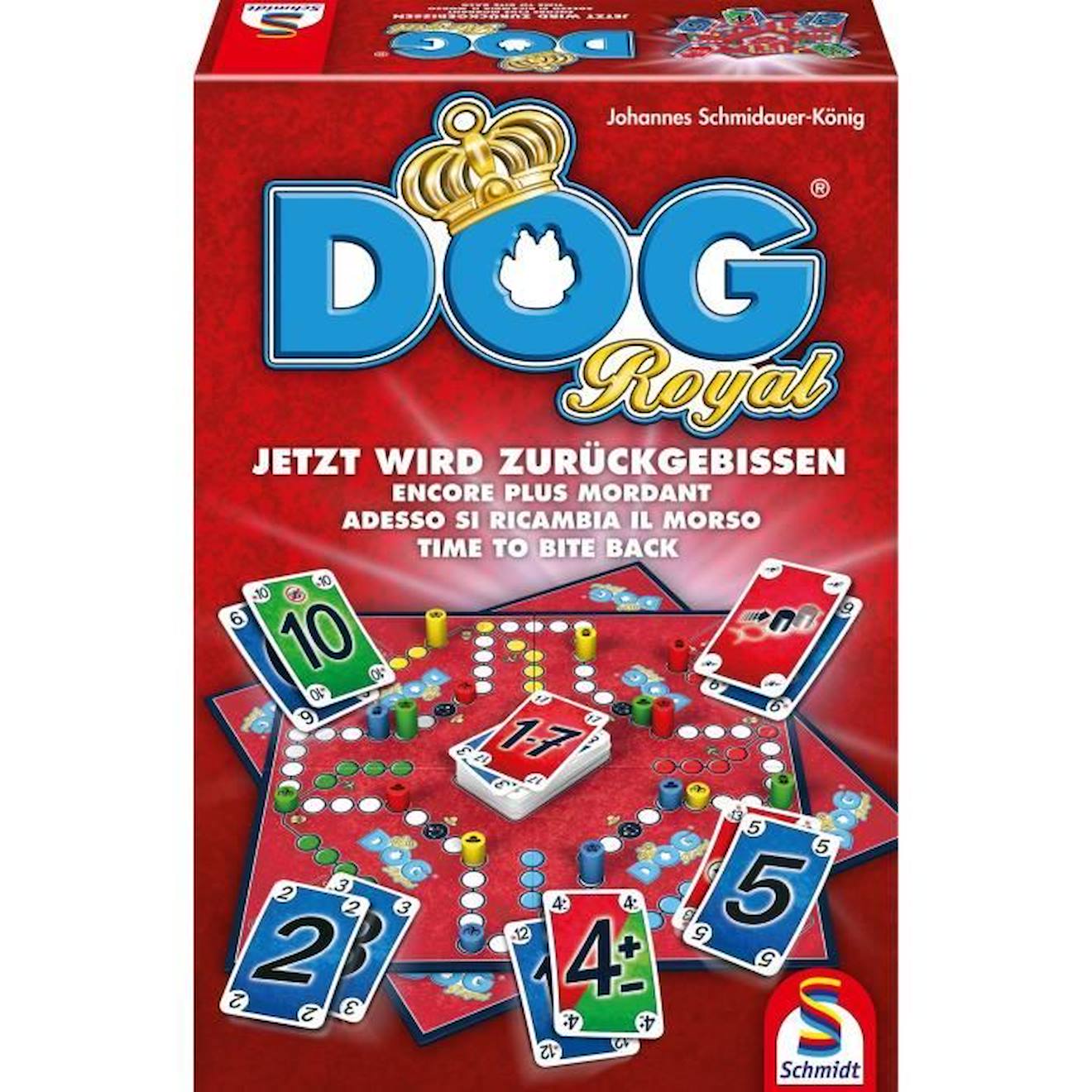 Dog Royal - Jeux De Société - Schmidt Spiele - Affrontez-vous Dans Des Parties Épiques De Dog Avec C
