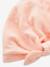 Chapeau façon foulard noué uni bébé fille rose+rose poudré 4 - vertbaudet enfant 