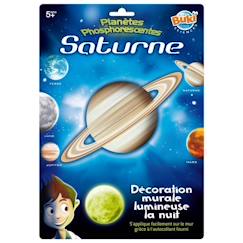 Linge de maison et décoration-Planètes phosporescentes : Saturne