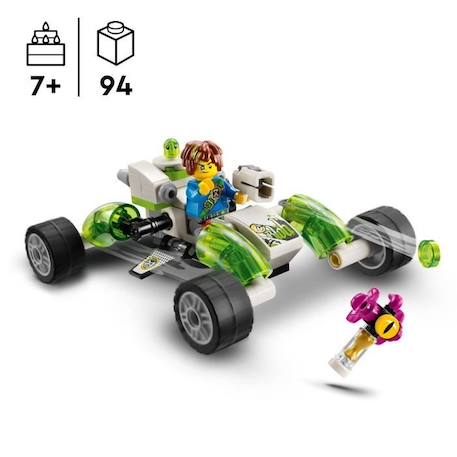 LEGO® 71471 DREAMZzz La Voiture tout-terrain de Mateo, Jouet avec Figurines, Buggy et Quadcopter Convertibles VERT 2 - vertbaudet enfant 
