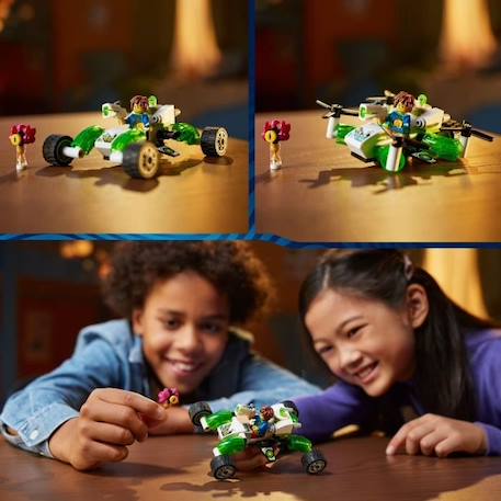LEGO® 71471 DREAMZzz La Voiture tout-terrain de Mateo, Jouet avec Figurines, Buggy et Quadcopter Convertibles VERT 5 - vertbaudet enfant 