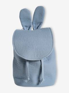 Vêtements bébé et enfants à personnaliser-Sac à dos personnalisable en gaze de coton