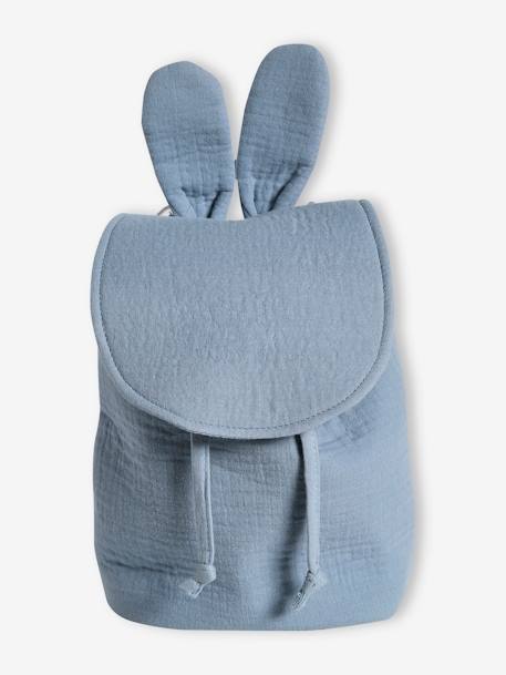 Vêtements bébé et enfants à personnaliser-Bébé-Sac à dos personnalisable en gaze de coton