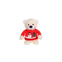 Jouet-Premier âge-Gipsy Toys - Les Amis "Pull Moche" - Ours - 24 cm - Pull Rouge