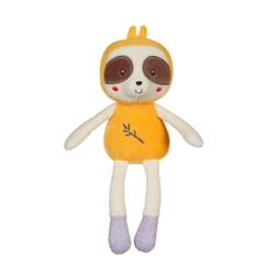 Jouet-Peluche - Bamboo - Pantin Paresseux - 24 cm - Jaune - Mixte - Douceur et Réconfort