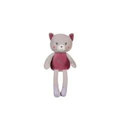 Jouet-Peluche - Bamboo - Pantin Chat - 24 cm - Gris - Mixte - Intérieur