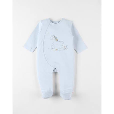 Bébé-Pyjama 1 pièce licorne en jersey