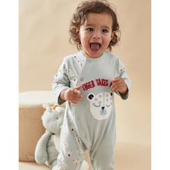 Pyjama 1 pièce imprimé tigres en jersey  - vertbaudet enfant