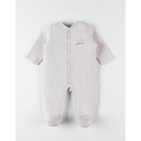 Bébé-Pyjama 1 pièce en jersey gaufré
