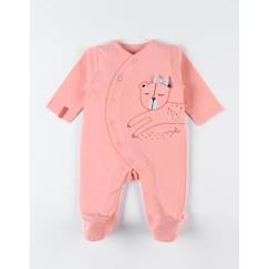 Pyjama 1 pièce léopard en jersey  - vertbaudet enfant