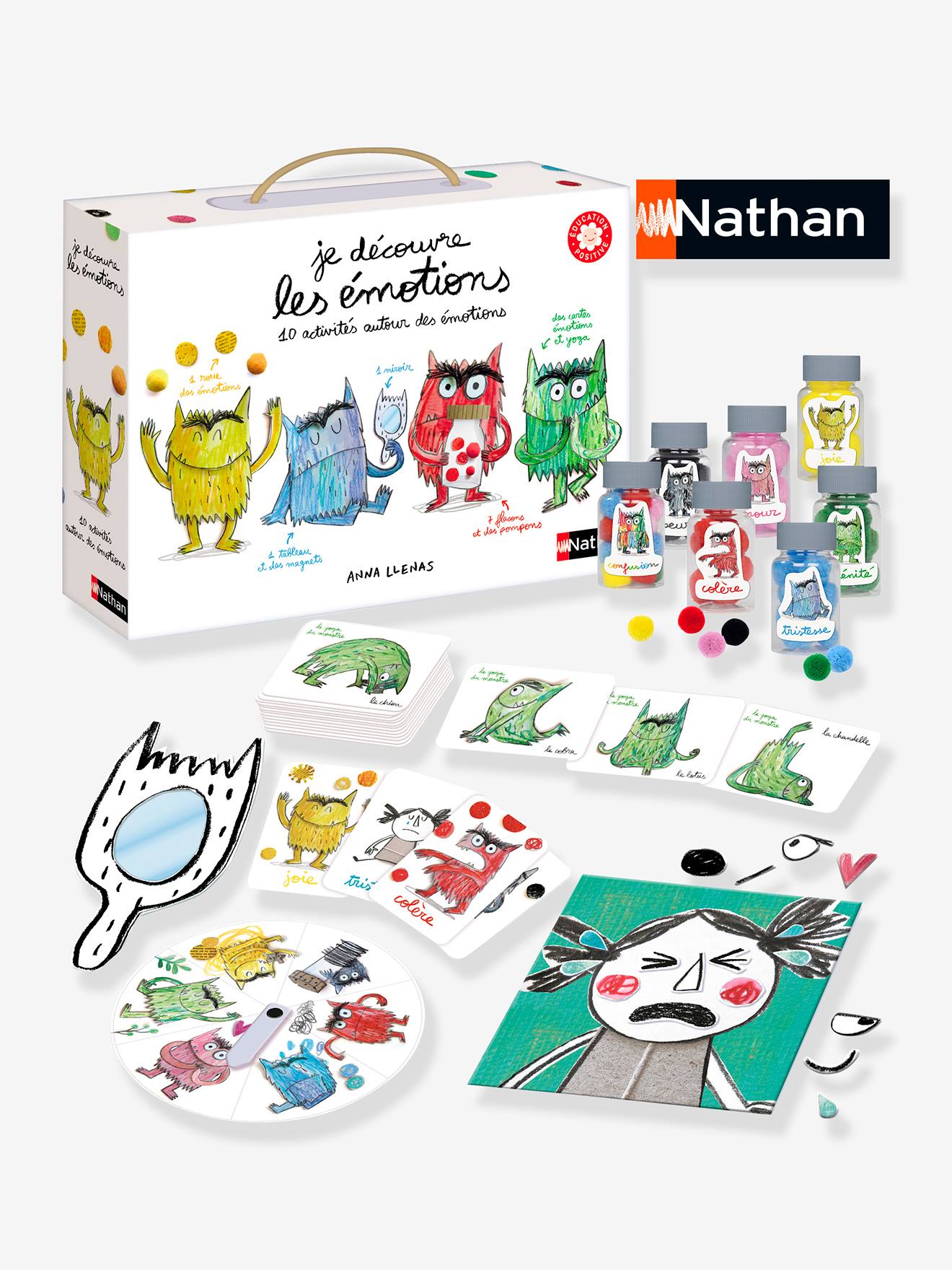 Je découvre les émotions - NATHAN blanc