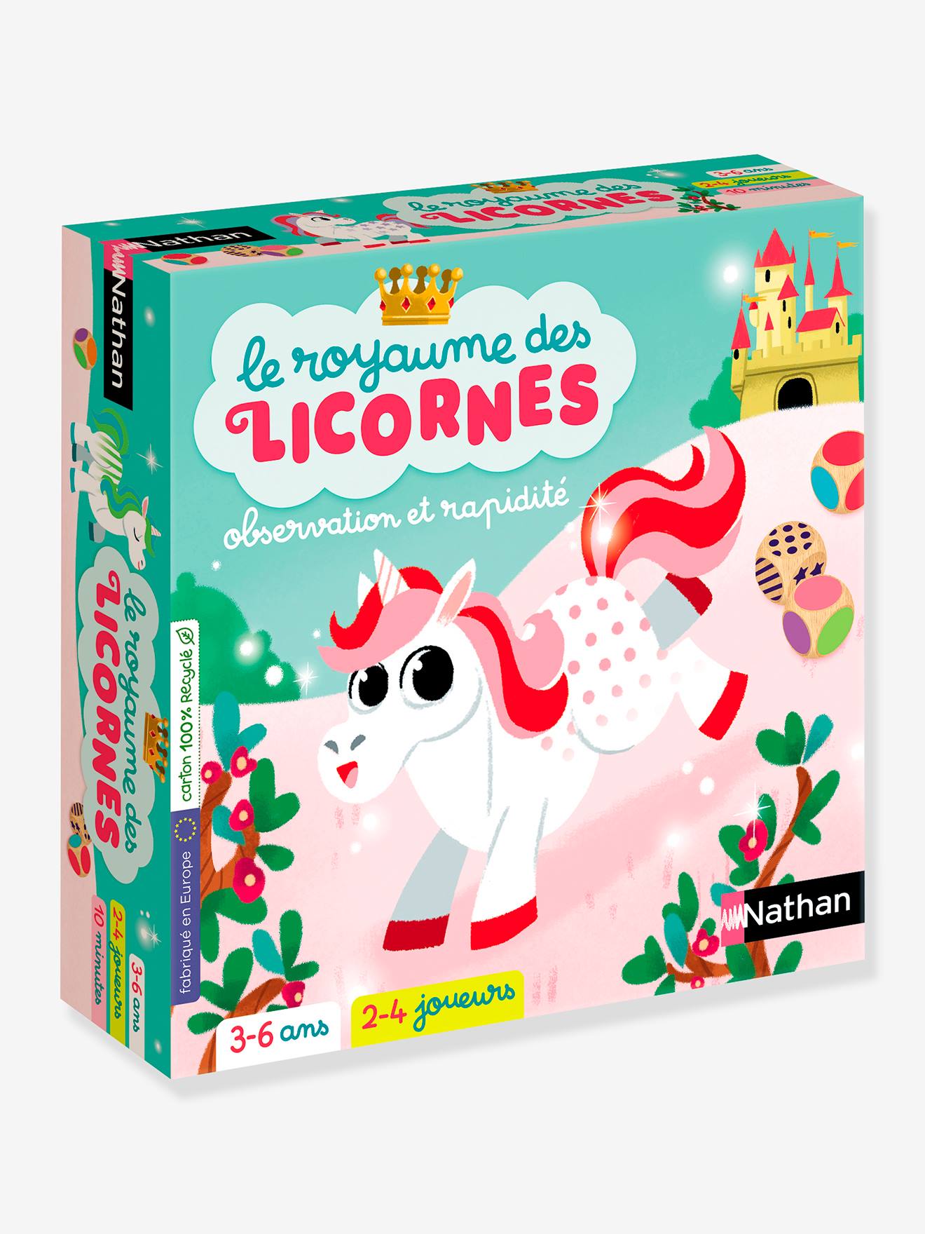 Le royaume des licornes - vert (Nathan) - Image 1