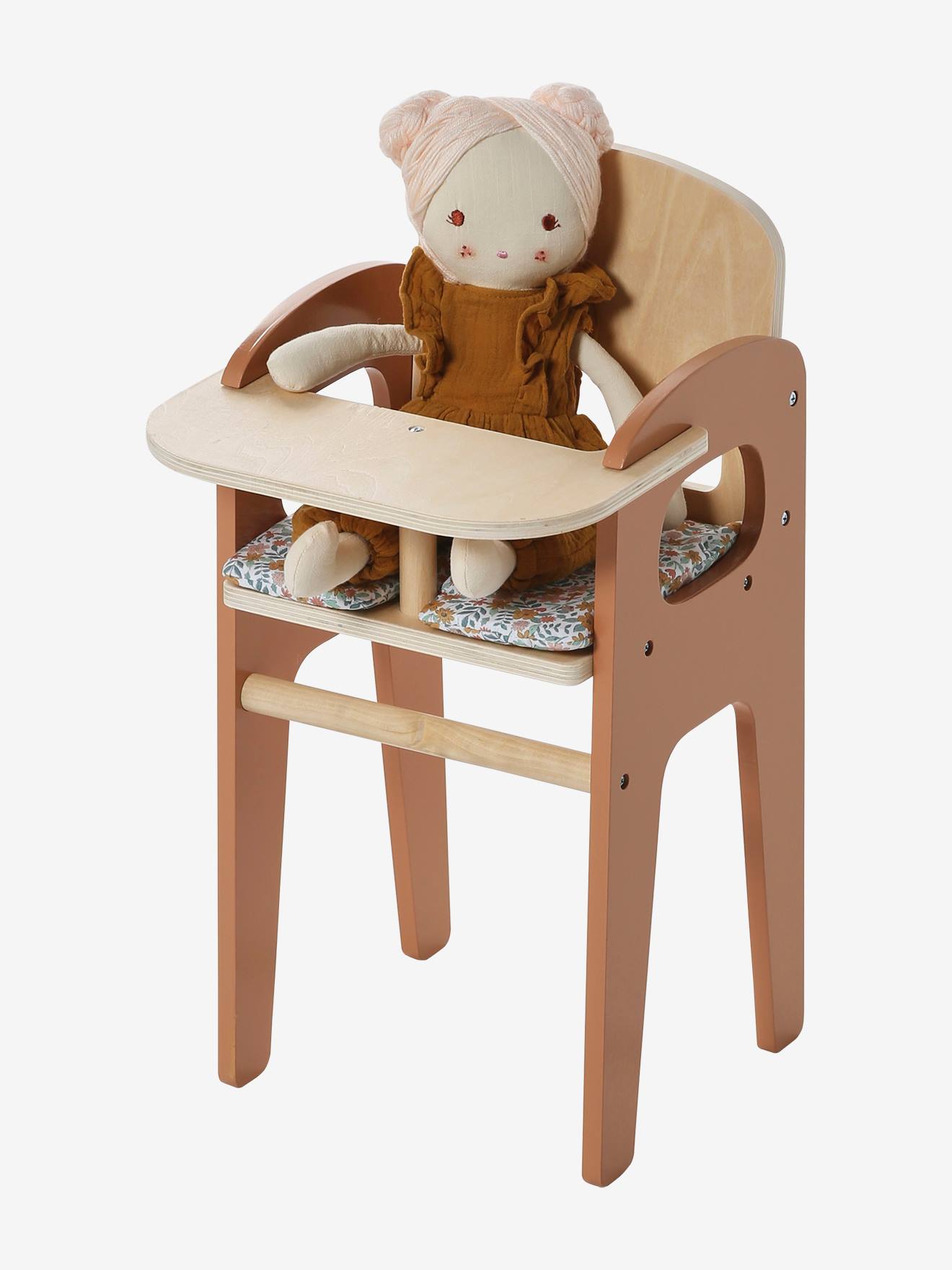 Chaise haute pour poupon en bois FSC® bois