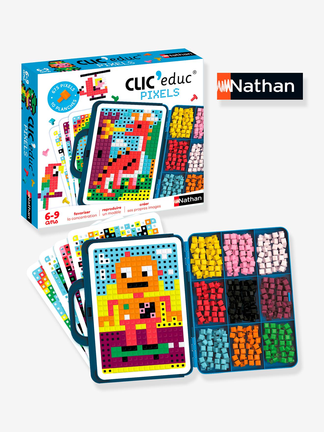 Clic Educ pixel - NATHAN vert