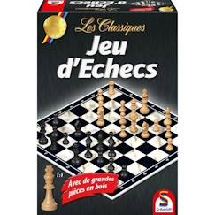 Les Classiques - Jeu d'échecs - SCHMIDT SPIELE - Affrontez-vous dans des parties passionnantes d'échecs avec ce coffret classique !  - vertbaudet enfant