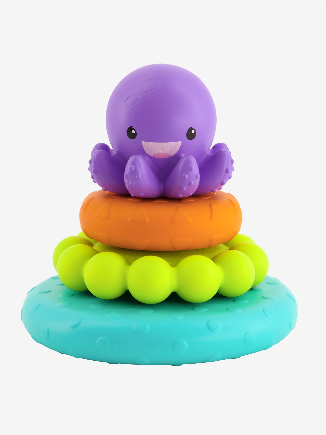 Pyramide de bain Pieuvre - INFANTINO multicolore