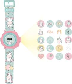 Jouet-Montre digitale avec projection de 20 images design Licorne