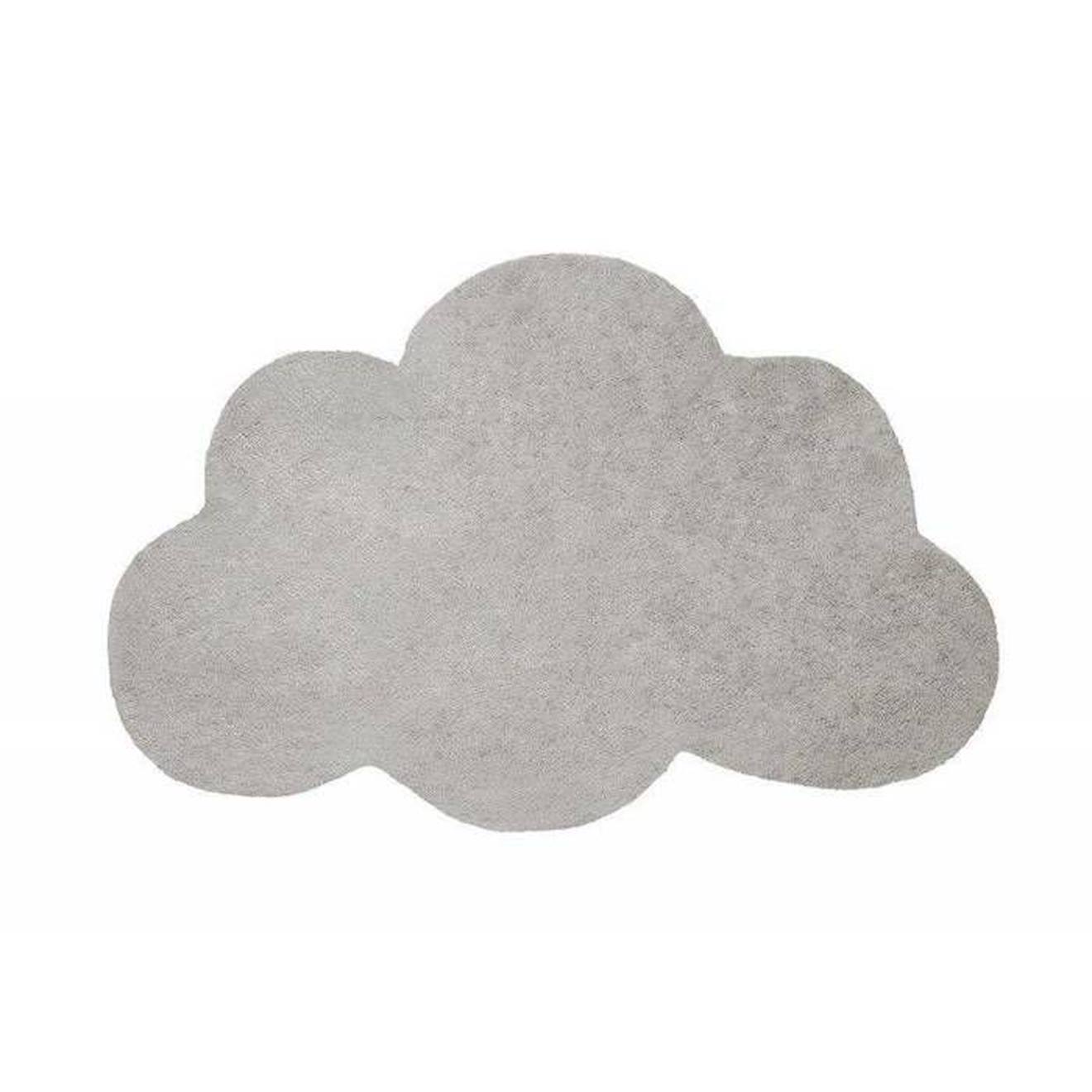 Tapis Coton Forme Nuage (gris Foncé) Par Lilipinso - 67 X 100 Cm - Gris - 67 X 100 Cm Gris