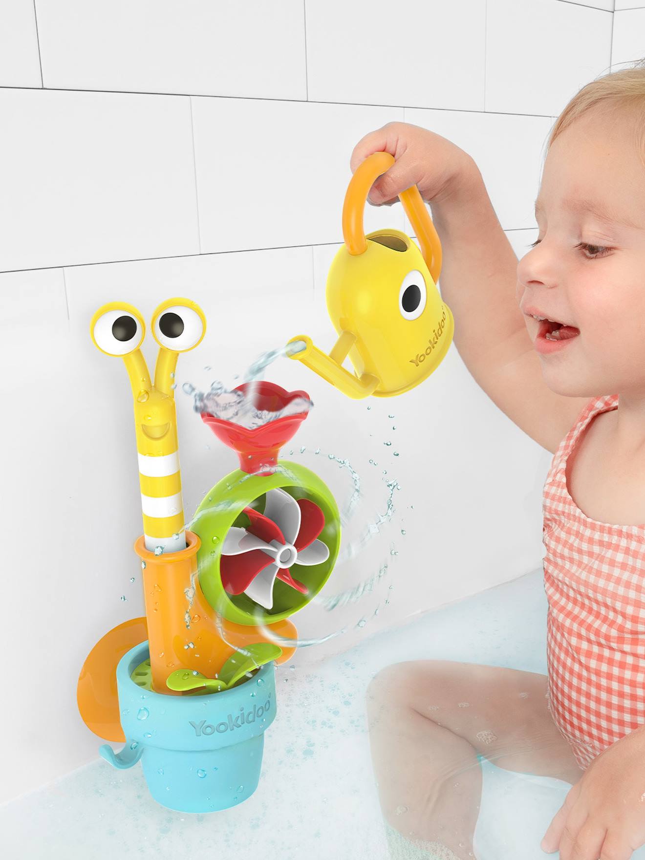 Pop up escargot jeu de bain - YOKIDOO multicolore