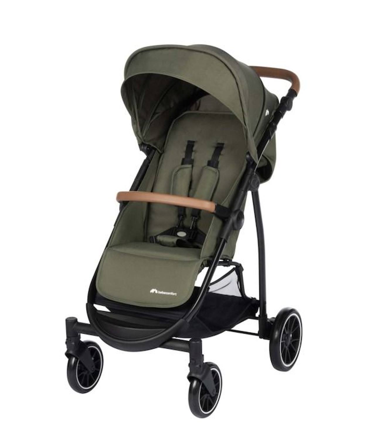 Bebeconfort Poussette Canne Compacte Ingenious - Avec Position Allongée - De La Naissance À 4 Ans (jusqu’à 22 Kg), Mineral Green Vert