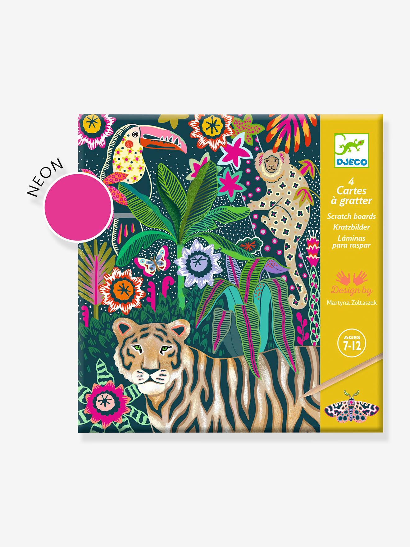 Cartes à gratter - DJECO rococo
