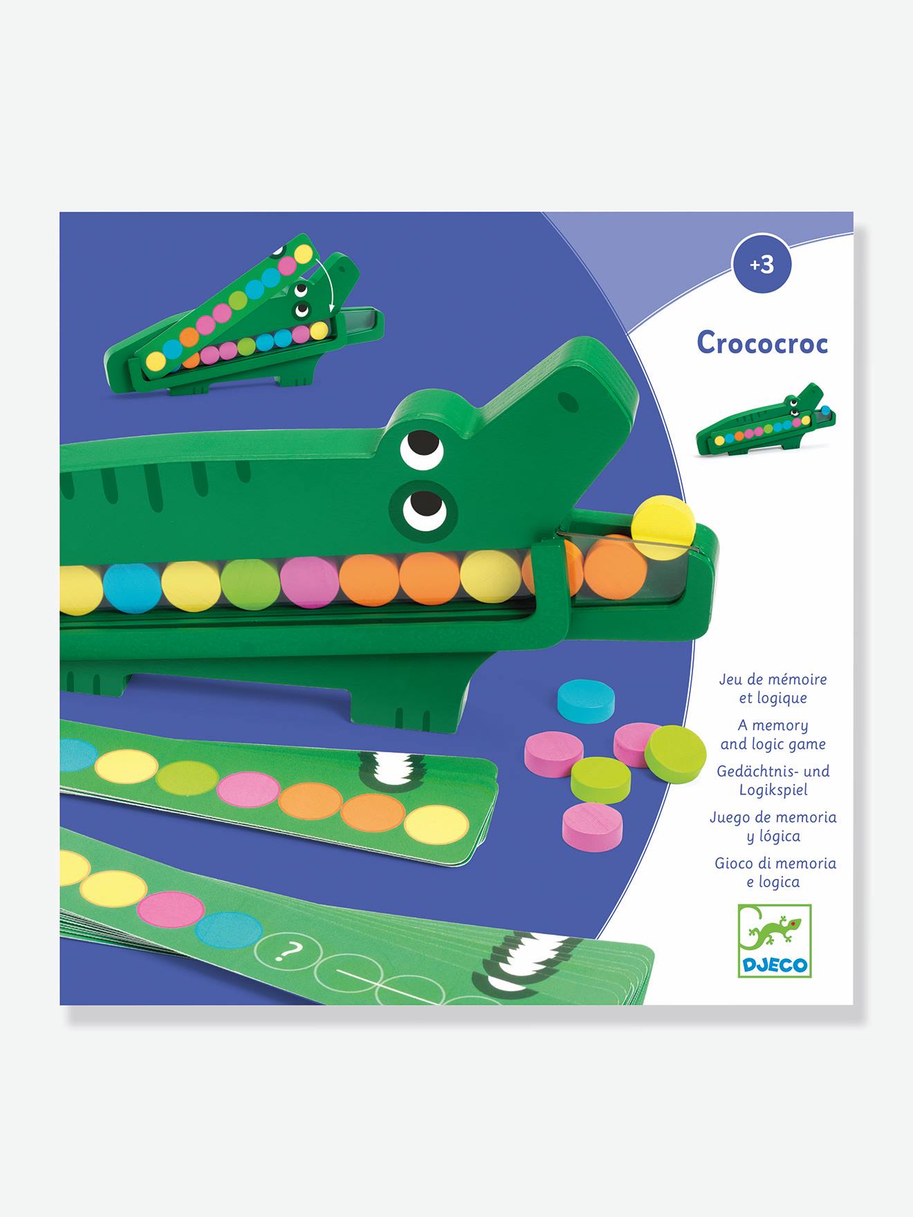 Crococroc - DJECO multicolore