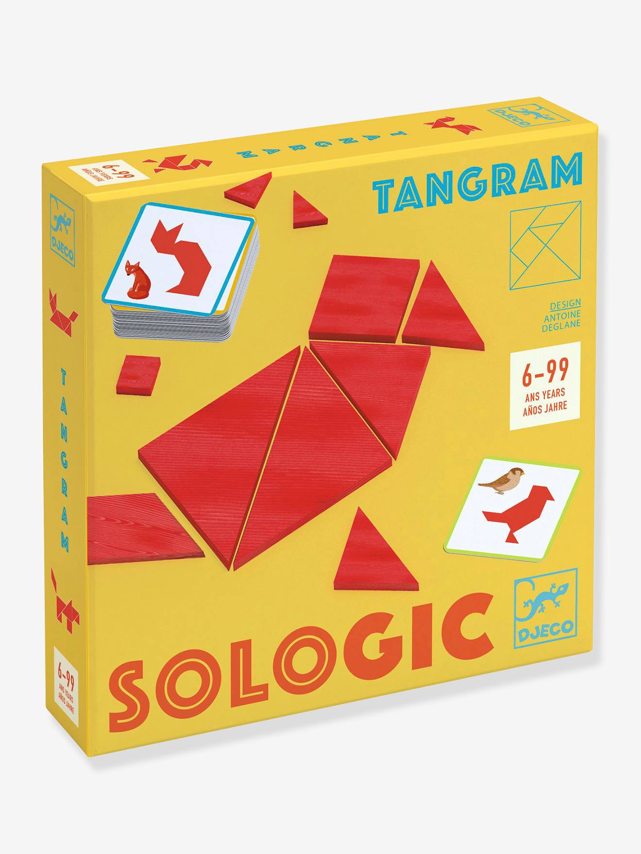 Sologic Tangram - DJECO multicolore