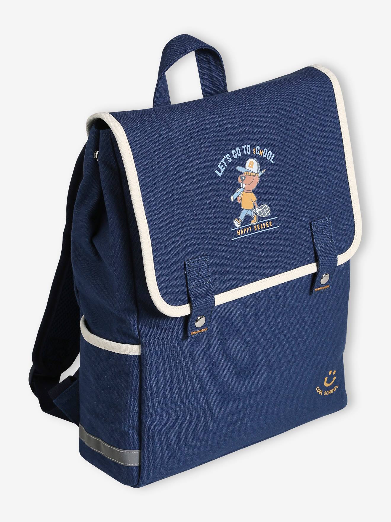 Sac à dos happy castor bleu