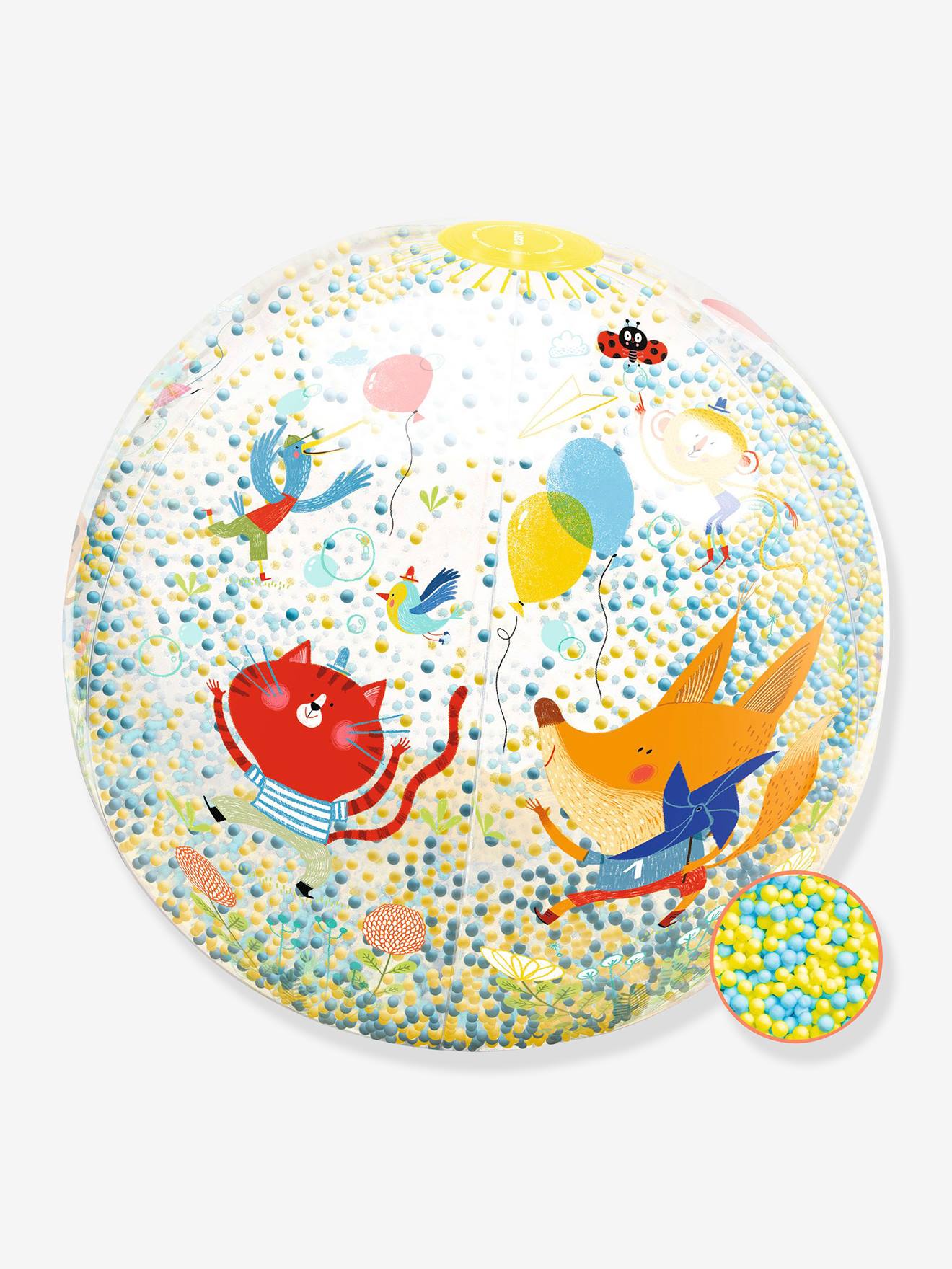 Ballon billes colorées - bubbles