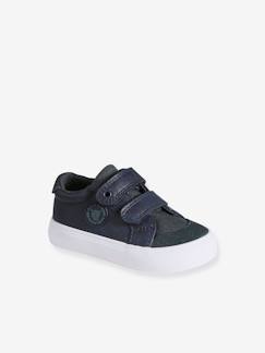 Chaussures-Baskets bébé garçon synthétique à scratchs