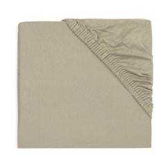 -Drap-housse Jersey lit bébé Vert Olive 60 x 120 cm