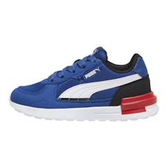 -Basket à Lacets Junior Puma Graviton Ac Ps - Bleu