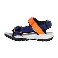 Chaussures-Chaussures garçon 23-38-Sandales-Sandales à Scratch Geox Borealis - Navy-Orange