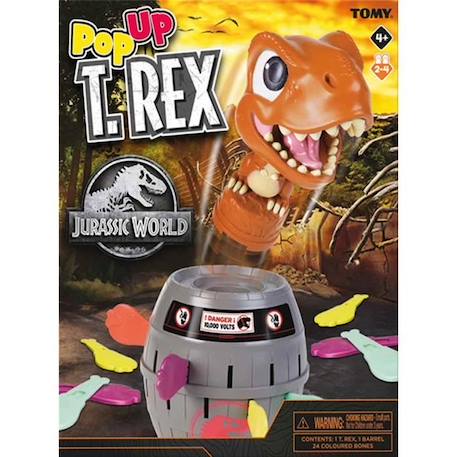 Pop T-Rex Jurassic World MULTICOLORE 3 - vertbaudet enfant 