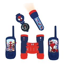 Jouet-Kit d’aventurier avec Talkie-Walkies portée 120m SPIDEY