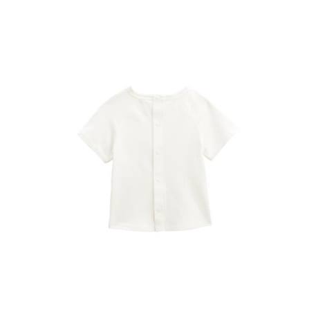 Ensemble bébé t-shirt et short en gaze de coton Frimousse VERT 2 - vertbaudet enfant 