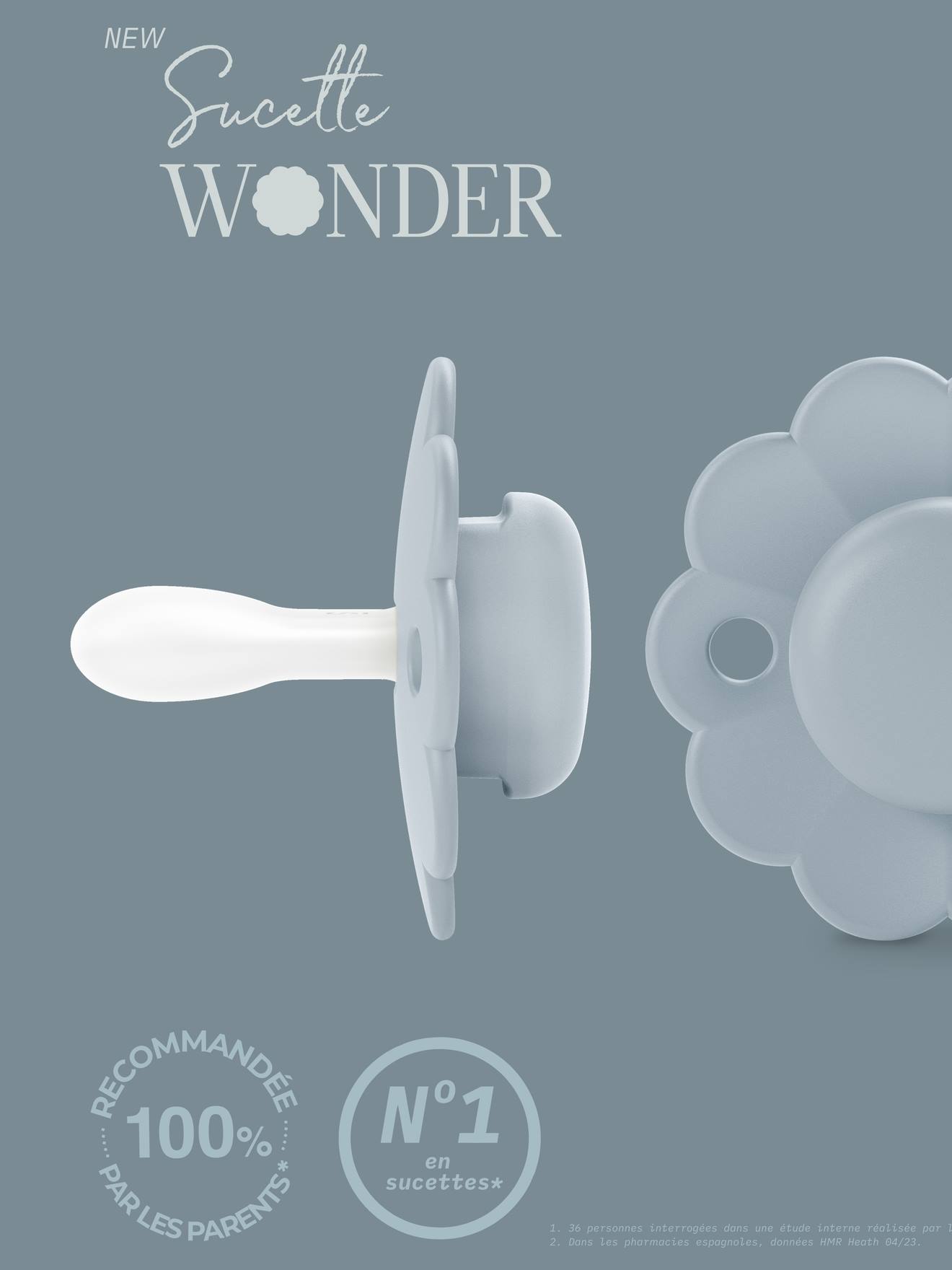 Sucette réversible SX Pro Wonder 6-18 mois SUAVINEX spring lake