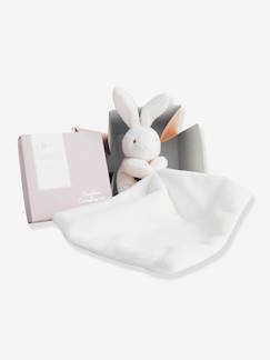 Jouet-Doudou mouchoir - 10 cm - Boite fleur - DOUDOU ET COMPAGNIE