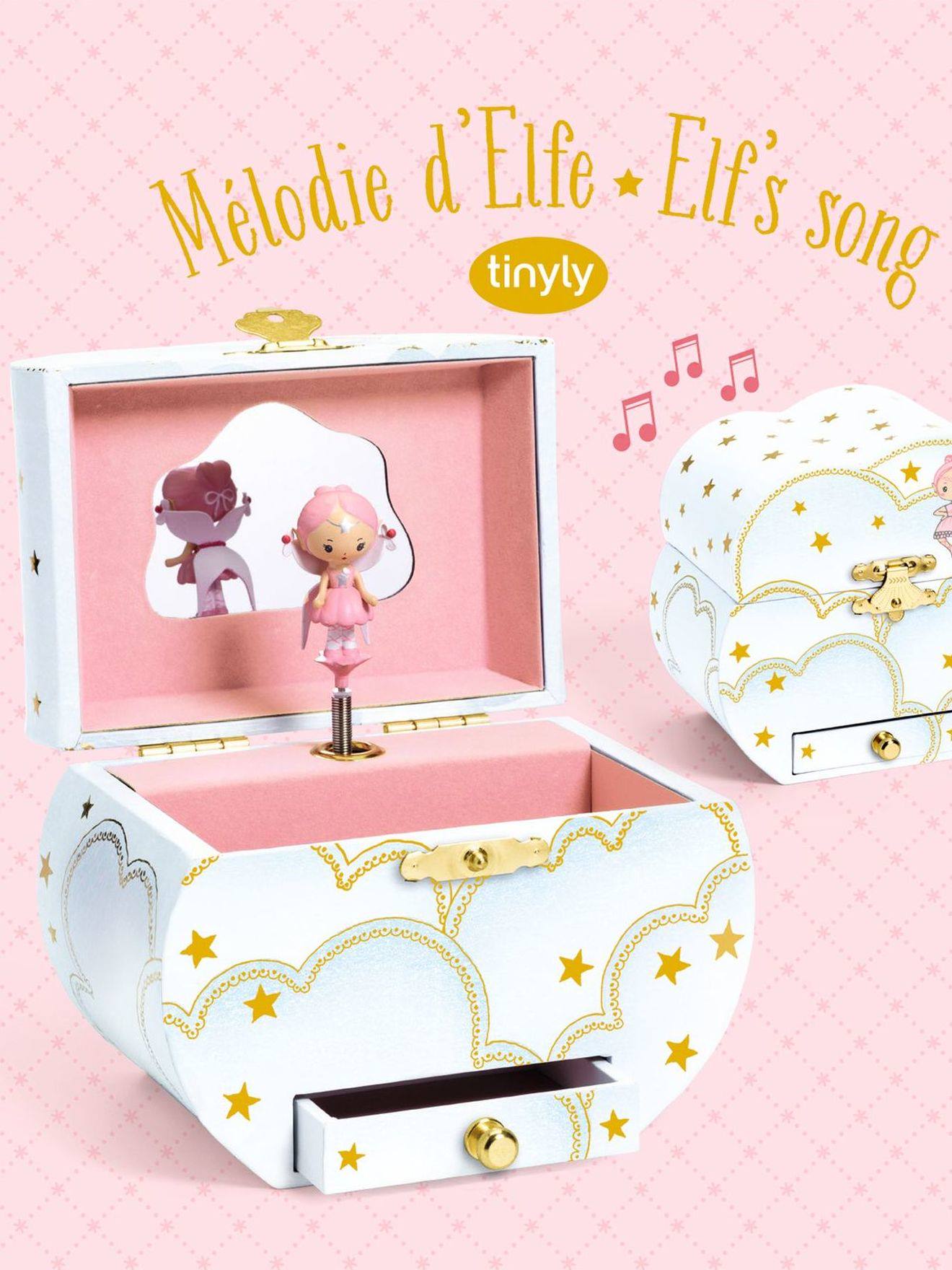 Boite À Musique Mélodie D'elfe - Multicolore