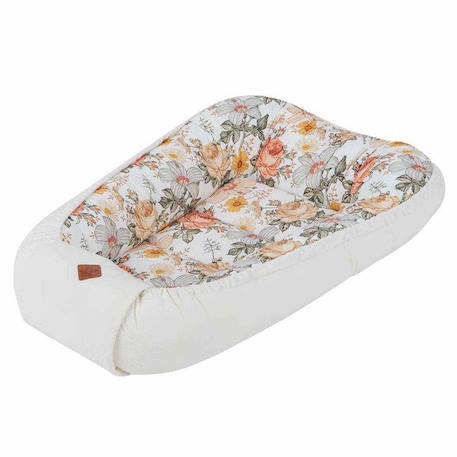 Bébé-Nid bébé matelassé Néo Vintage - SEVIRA KIDS - Mixte - Blanc - 85 cm x 55 cm - De 0 à 9 mois