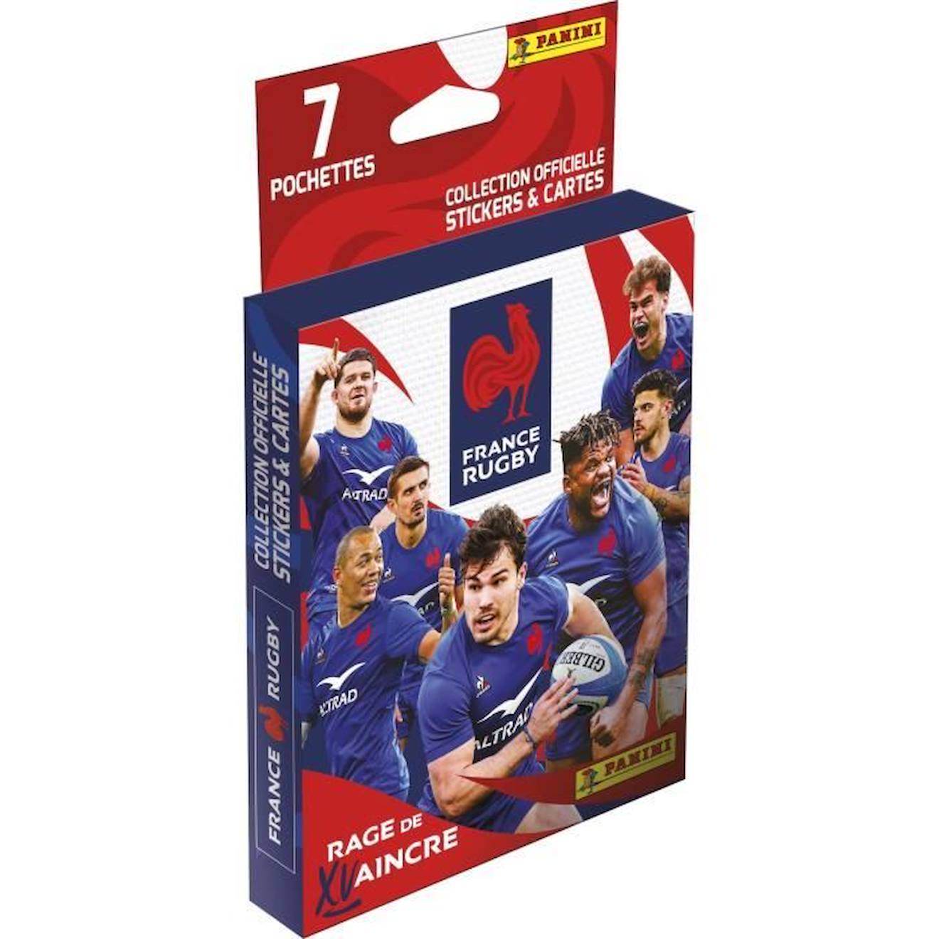 Panini - Boiîte 7 Pochettes Rugby Edf - Panini Blanc