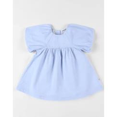 -Robe Chambray ciel