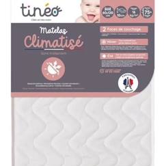 Chambre et rangement-TINEO Matelas bébé Climatisé 60x120 cm