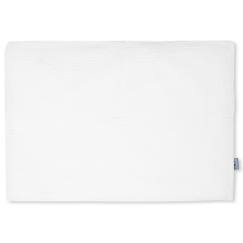 Linge de maison et décoration-Taie d'oreiller en gaze de coton Jeanne - SEVIRA KIDS - Blanc - Rectangulaire - 35 x 40 cm