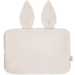 Chambre et rangement-Oreiller plat lapin en gaze de coton - SEVIRA KIDS - Jeanne Beige TU - 25 cm x 35 cm - Bébé - Mixte - Enfant