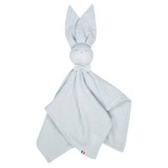 Jouet-Sevira Kids - Doudou plat Lapin Jeanne - Gris